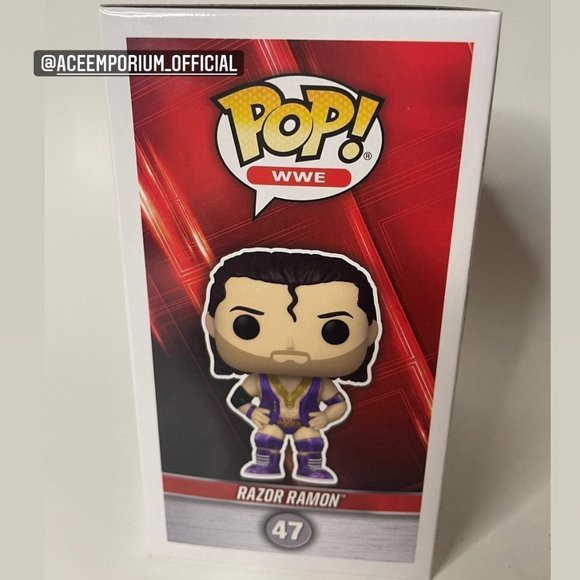 Funko pop Razor Ramon purple METALLIC GAMESTOP EX - Picture 7 of 9